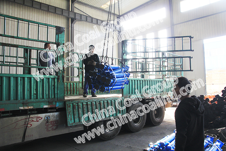 China Coal Group Sent A Batch of Single Hydraulic Props to Yunnan Province