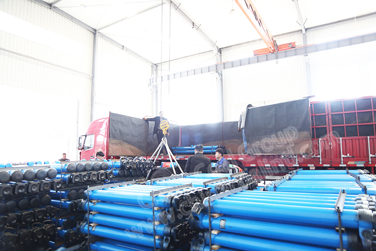 China Coal Group Sent A Batch Of Single Hydraulic Props To Heilongjiang Province