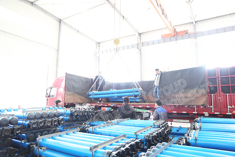 Our Group Send Batch Of Hydraulic Props To Tongchuan City Shanxi Province