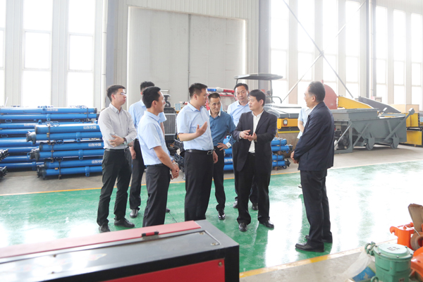 Warmly Welcome The Leaders Of Shandong Provincial Department Of Commerce To Visit China Coal Group