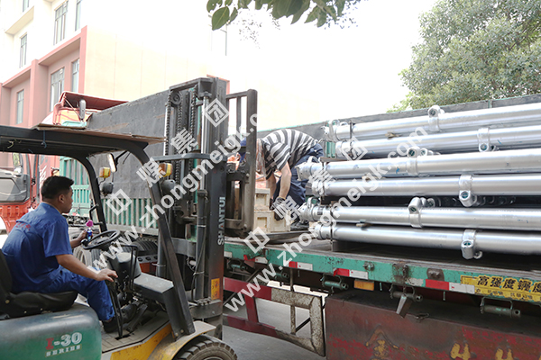 China Coal Group Sent A Batch Of Single Hydrauilc Props To Shanxi