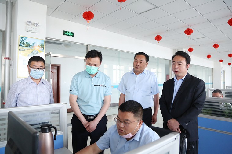 Warm welcome Jining Aid Xinjiang Command leadership Visit China Coal Group