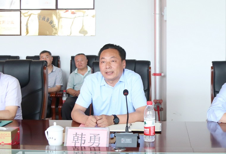 Warmly Welcome The Leaders Of Zibo Equipment Manufacturing Association To Visit China Coal Group