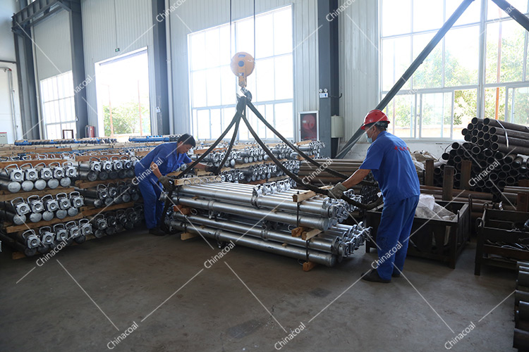 China Coal Group Send A Batch Of Hydraulic Prop Equipment To Shanxi Province