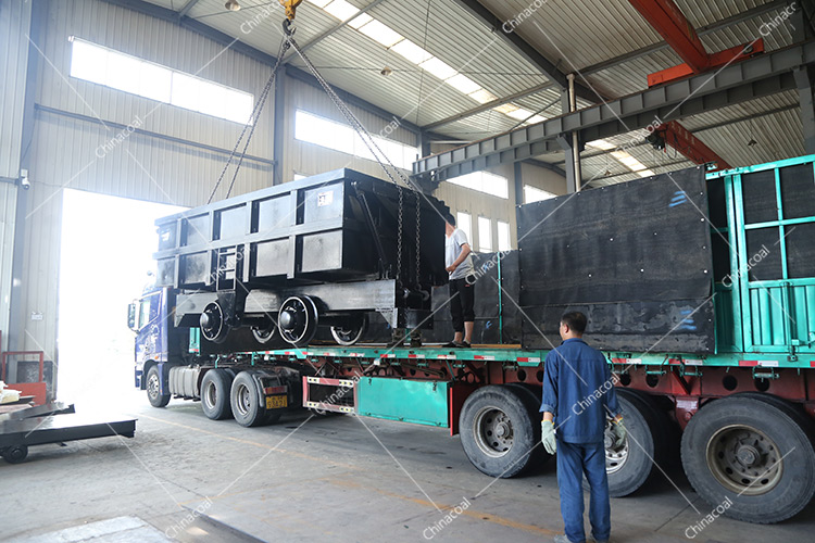China Coal Group Sent A batch Side Dump cars to Longyan, Fujian