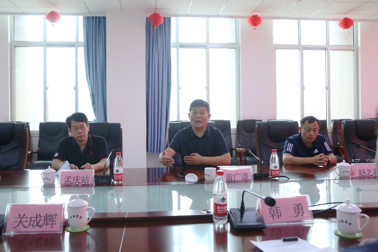 Warm Welcome Jining City Technical Education Group Leaders Visit China Coal Group Inspection Cooperation