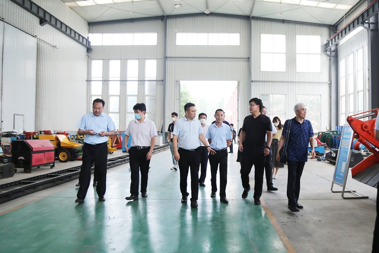 Warmly Welcome Leaders Of Shandong Artificial Intelligence Society To Visit China Coal Group