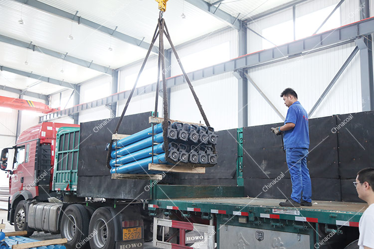 China Coal Group Sent A Batch Mine Single Hydraulic Prop To Shanxi Linfen