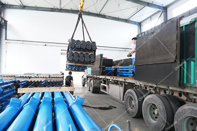 China Coal Group Sent A Batch Suppension Hydraulic Prop For Mine To Shanxi Luliang