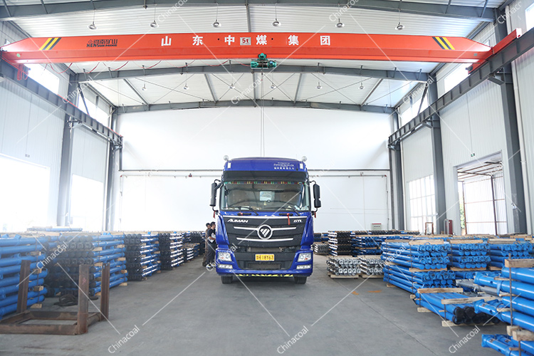 China Coal Group Sent A Batch Hydraulic Prop Equipment To Xinjiang Kuche