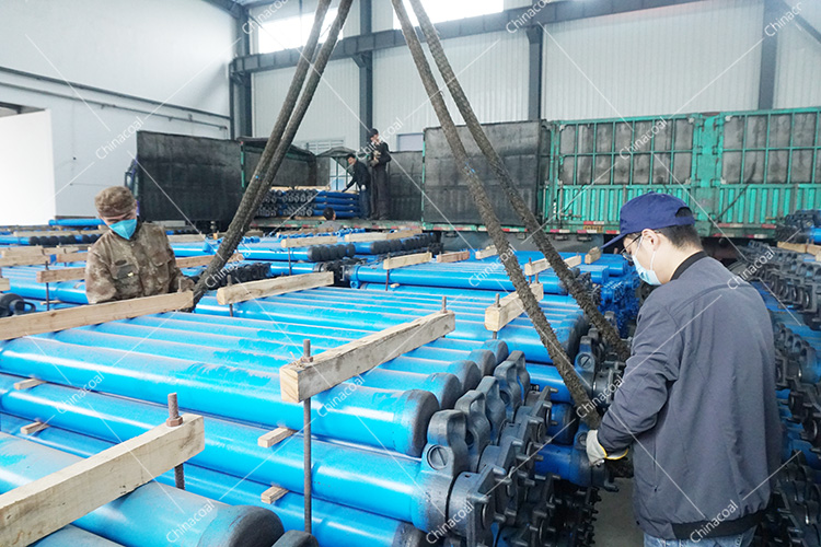 China Coal Group Sent A Batch Of Mining Single Hydraulic Prop To Shanxi