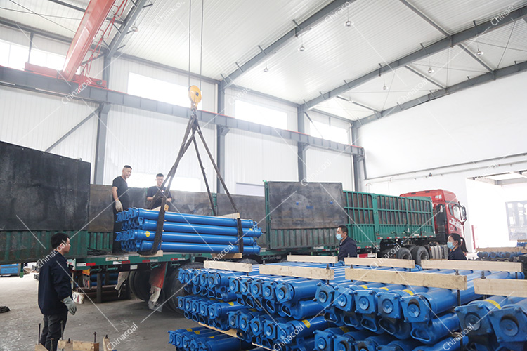 China Coal Group Sent A Batch Of Mining Single Hydraulic Prop Equipment To Handan, Hebei