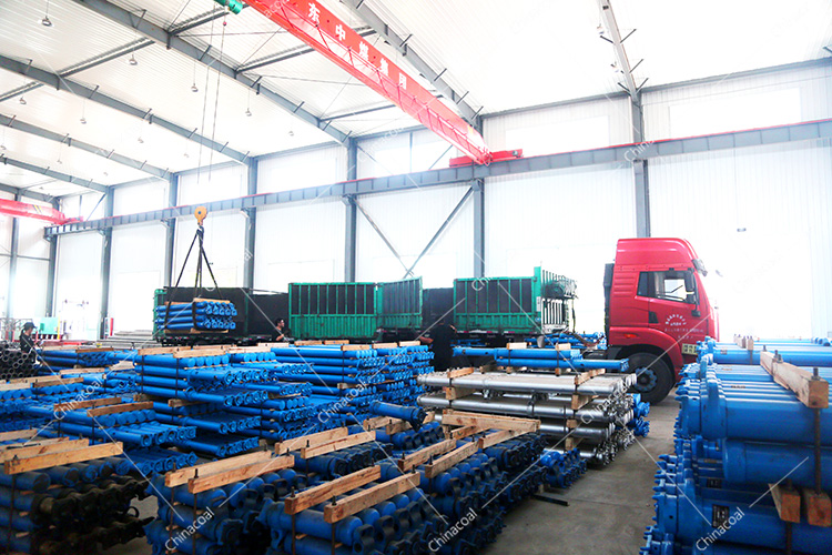 China Coal Group Sent A Batch Of Mining Single Hydraulic Props To Inner Mongolia