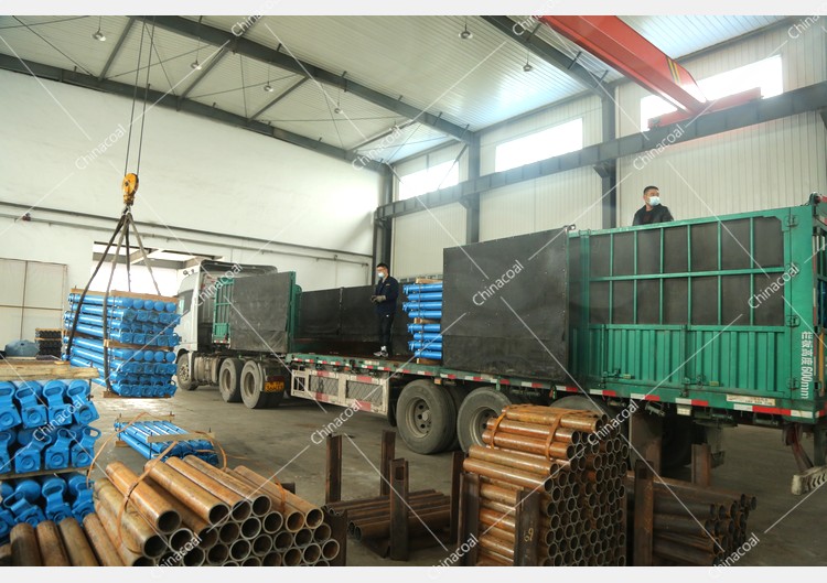 China Coal Group Sent A Batch Of Mining Single Hydraulic Prop To Xinjiang