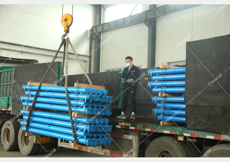 China Coal Group Sent A Batch Of Mining Single Hydraulic Prop To Xinjiang